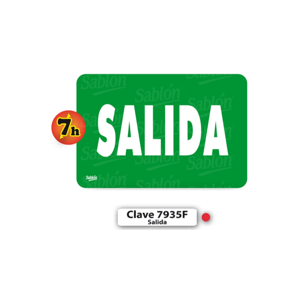 SENAL DE SALIDA 7935 F